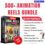 500+ Animation Viral Reels Bundle